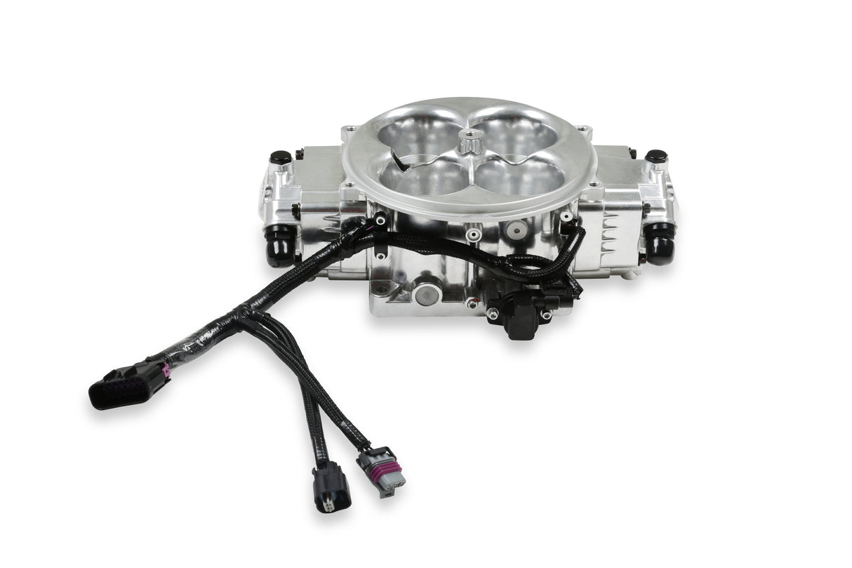 Holley EFI Terminator X Stealth 4500 Service Throttle Body - Shiny - 534-303