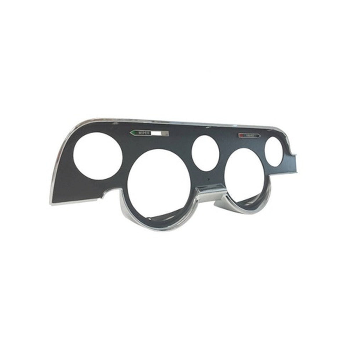 Scott Drake Mustang Custom Gauge Bezel, Black - C7ZZ-10838-BK