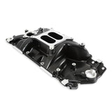 Weiand Speed Warrior Intake - Chevy Small Block V8 - Black Ceramic Coated - 8150BK