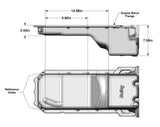 Holley 302-76 Gen III Hemi Swap Oil Pan - Rear-Sump - Natural - VVT