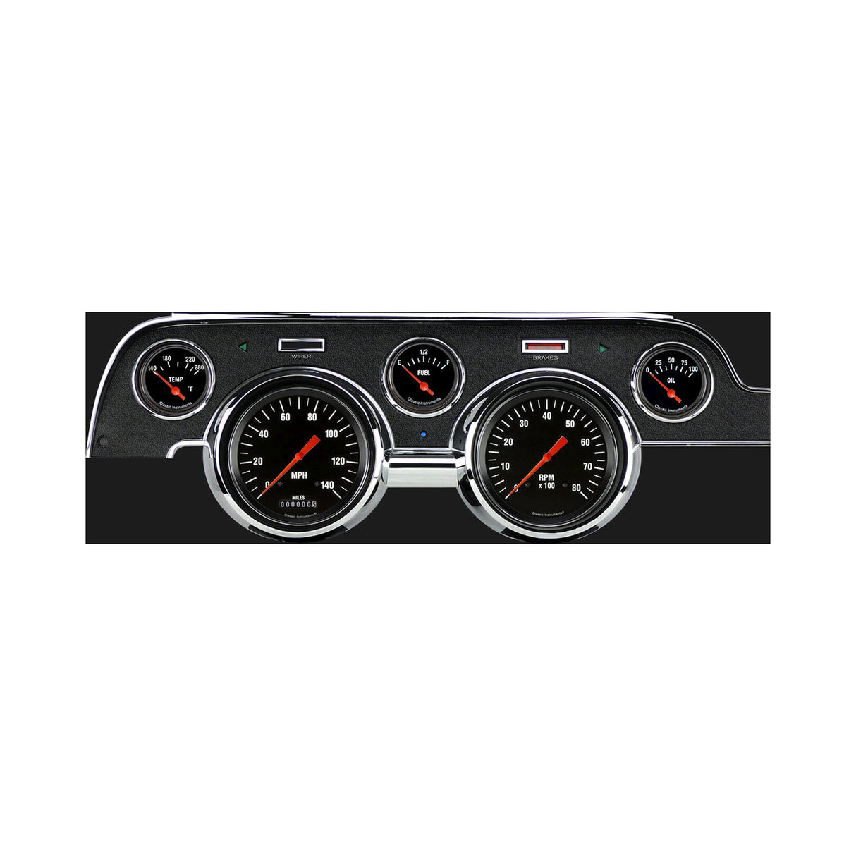 Classic Instruments Hot Rod Series Package - MU67HR