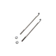 Scott Drake 1967-70 Mustang Battery Hold Down Bolt Kit,Stainless Steel(24F) - D0AZ-10756-SS