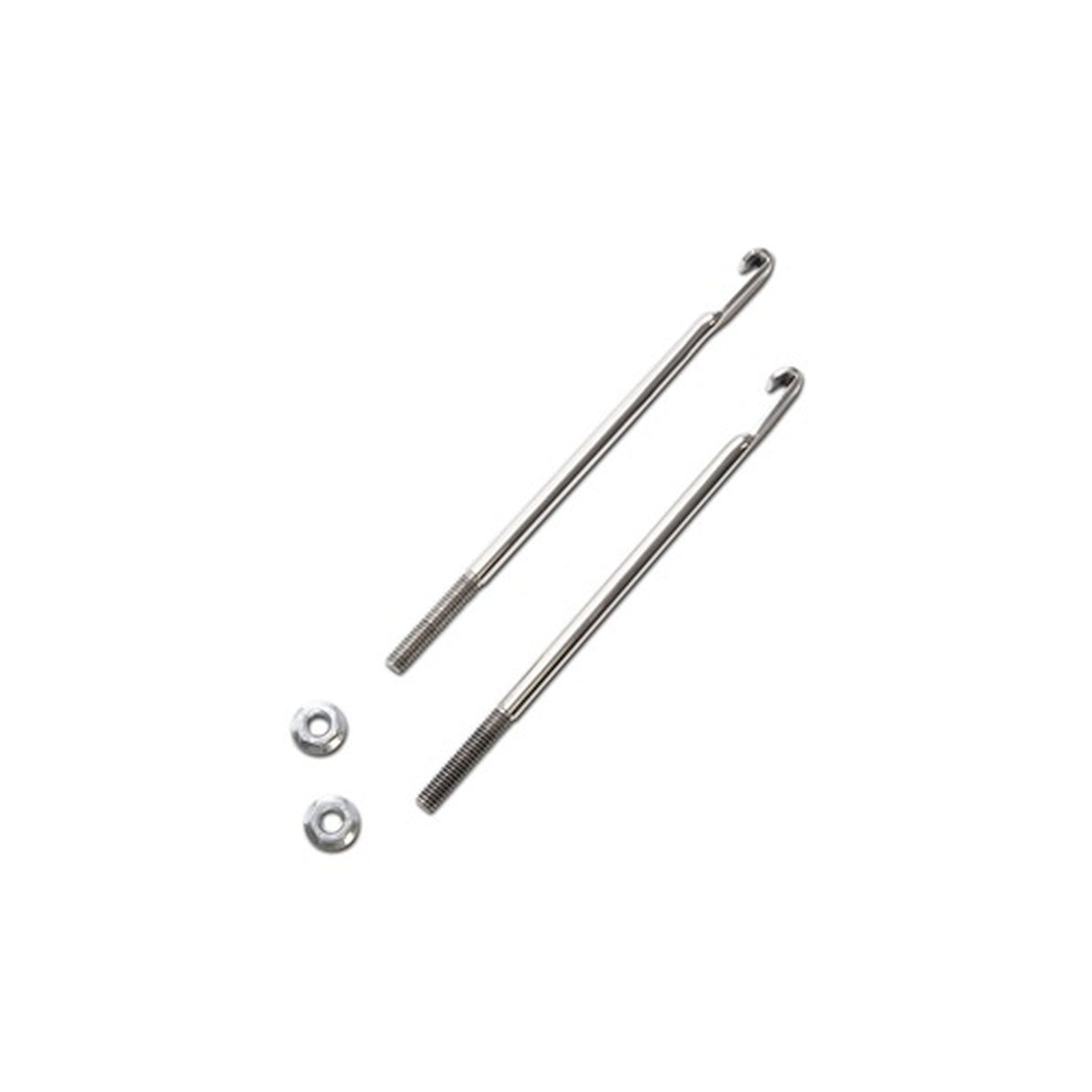 Scott Drake 1967-70 Mustang Battery Hold Down Bolt Kit,Stainless Steel(24F) - D0AZ-10756-SS