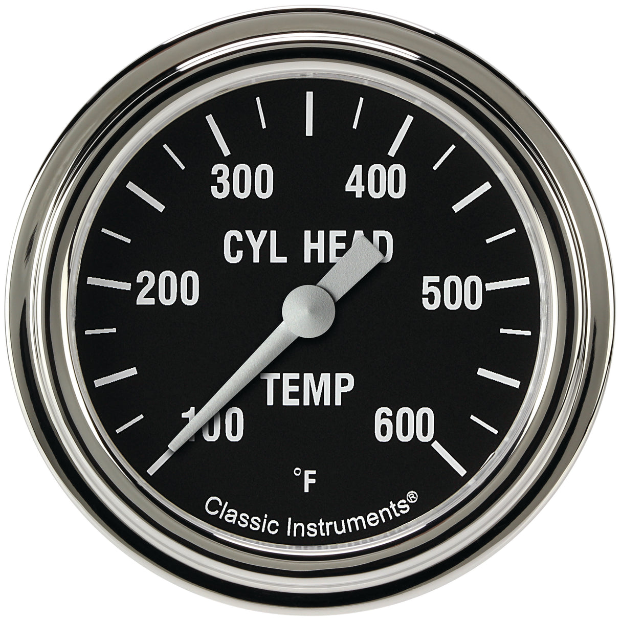 Classic Instruments Hot Rod 2-5/8" Cylinder Head Tempature Gauge - HR397SLF