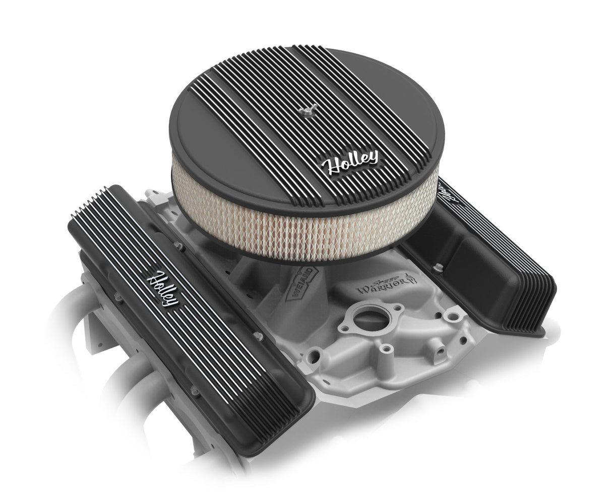 Holley 120-152 14" Round Finned Air Cleaner