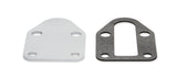 Mr Gasket Fuel Pump Block Off Plate -Chrome - 1515