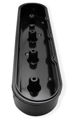 Holley 890014B Sniper Valve Cover - Fabricated Aluminum - GM LS Engines - Satin Black