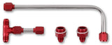 Quick Fuel Dual Feed Fuel Line #6AN (Red) - 34-600RQFT