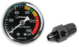 Holley 15954NOS Sniper 1-1/2" Nitrous Gauge w/ 6 AN Adapter