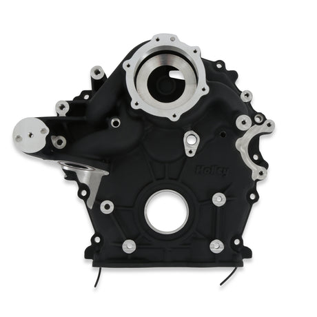 Holley Timing Cover - Ford 7.3L Godzilla - Black - 97-417