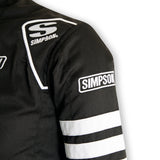 Simpson Classic SFI 5 Jacket w/ Arm Restraint - Black - C402514