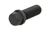 Mr Gasket Header Bolts -3/8-16 x 1 Inch Hex Head - Black Oxide - 917