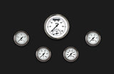 Classic Instruments White Hot Five Gauge Set 135 - WH135SLF