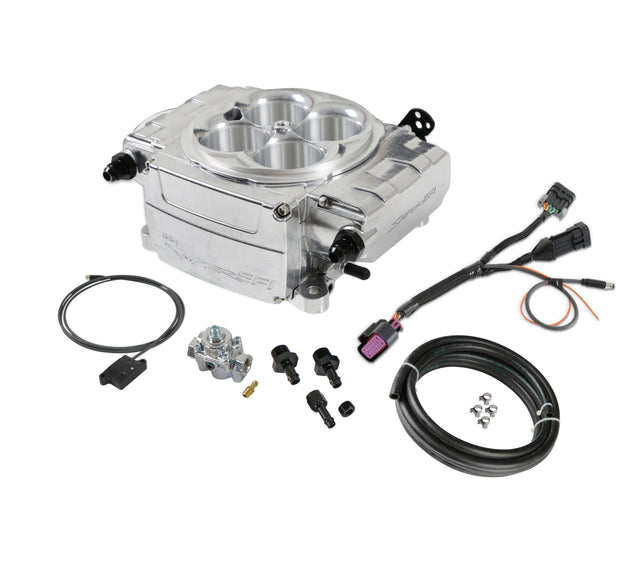Holley 550-510-BAE Sniper 2 EFI Upgrade Bluetooth Module Kit w/ Regulator - Polished