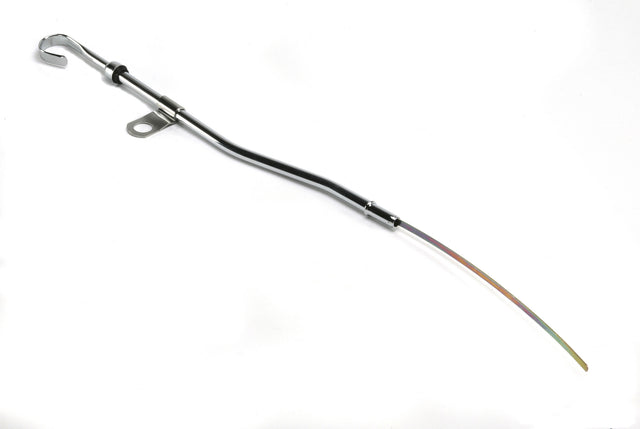 Mr Gasket Engine Oil Dipstick & Tube - Chrome - 6924