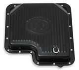 Mr Gasket Transmission Oil Pan - Black Steel - 9756BMRG
