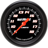Classic Instruments Velocity Black 2 5/8" Air Fuel Ratio Gauge - VS394BBLF