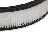 Holley 120-4635 4500 drop-base air cleaner black w/3" paper filter