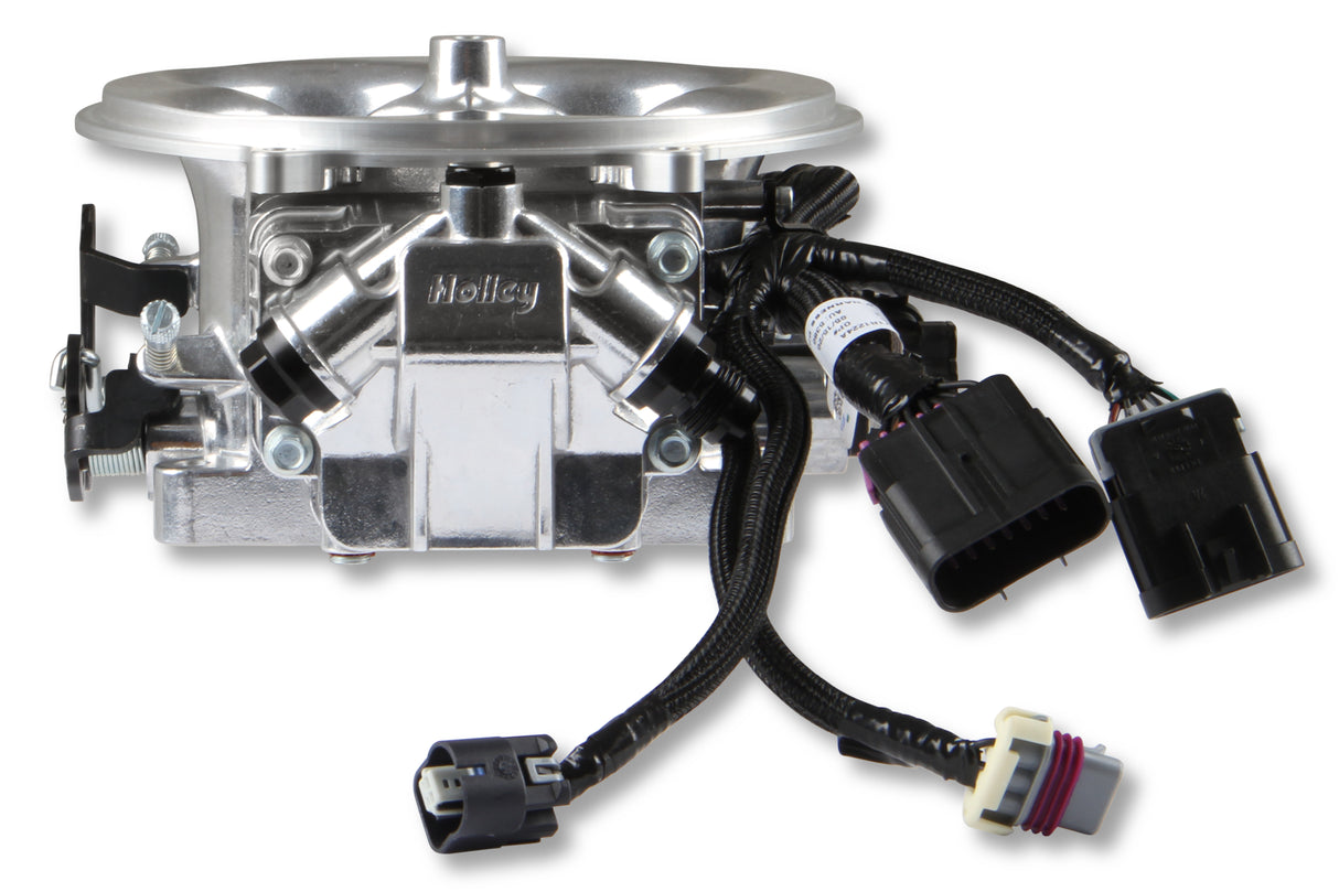 Holley 534-301 EFI Terminator X Stealth 4500 Throttle Body - Shiny