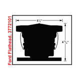 Mallory Unilite, 3-Bolt Ford Flathead - 3772101