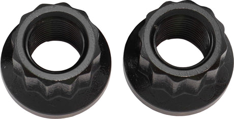 Aeroflow 12-Point Nuts, Chrome Moly Black Oxide, 2-Pack - AF34-32-0011-2 AF34-32-0011-2