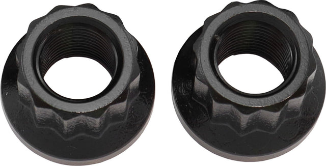 Aeroflow 12-Point Nuts, Chrome Moly Black Oxide, 2-Pack - AF34-32-0011-2 AF34-32-0011-2