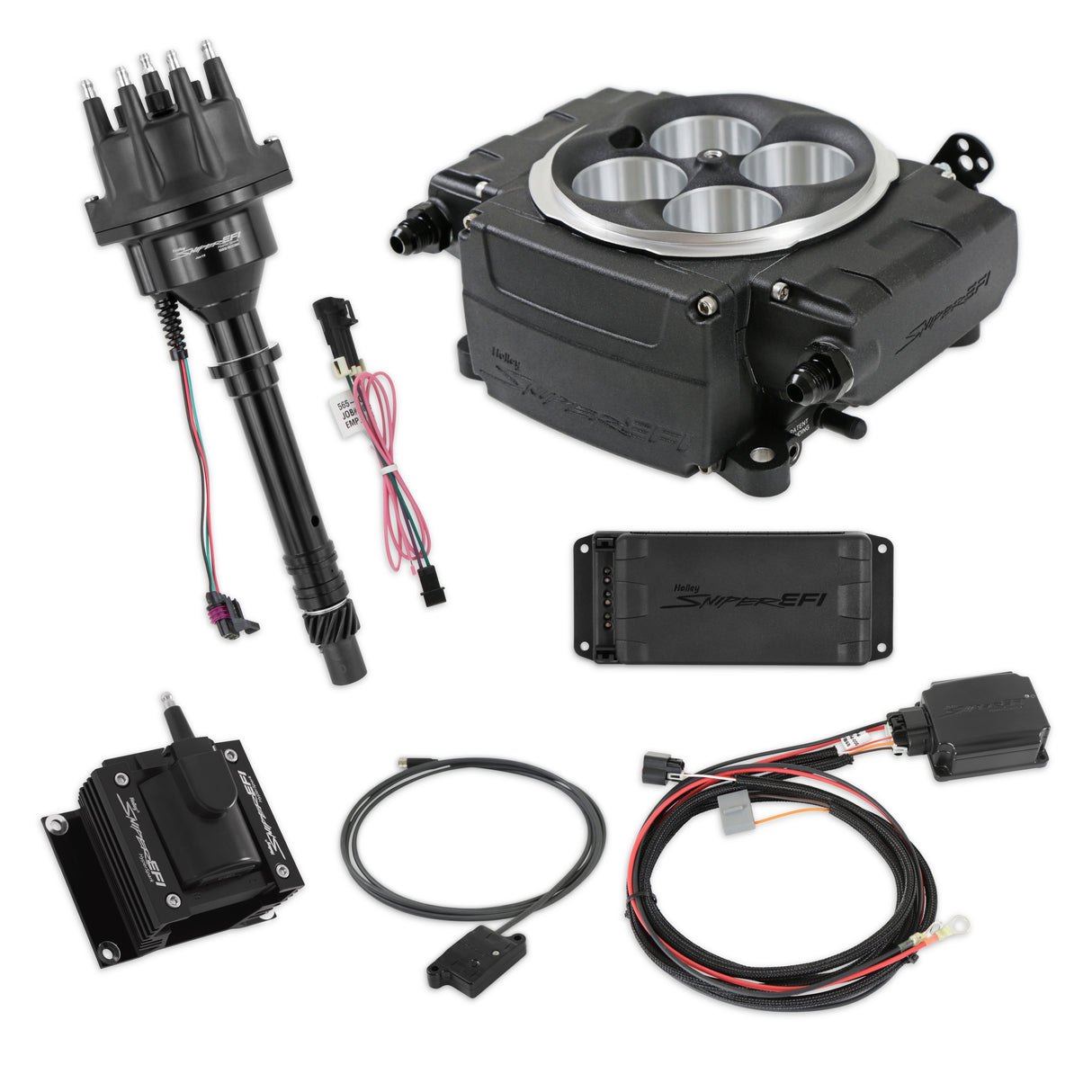 Holley 550-511-BPX-SBC Sniper 2 EFI Bundle with HyperSpark Ignition System