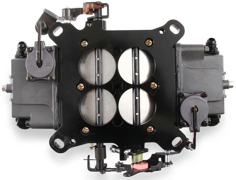 Holley 950cfm Ultra XP Aluminium Carburettor - Methanol Hardcore Grey with Black Billet Metering Blocks & Base Plates (HO0-80835HBX)