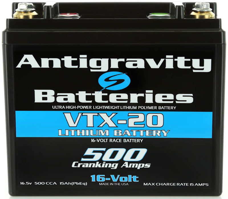Antigravity VTX-20 Lithium 16V Battery, R/H Positive Terminal - AG-VTX-20-R