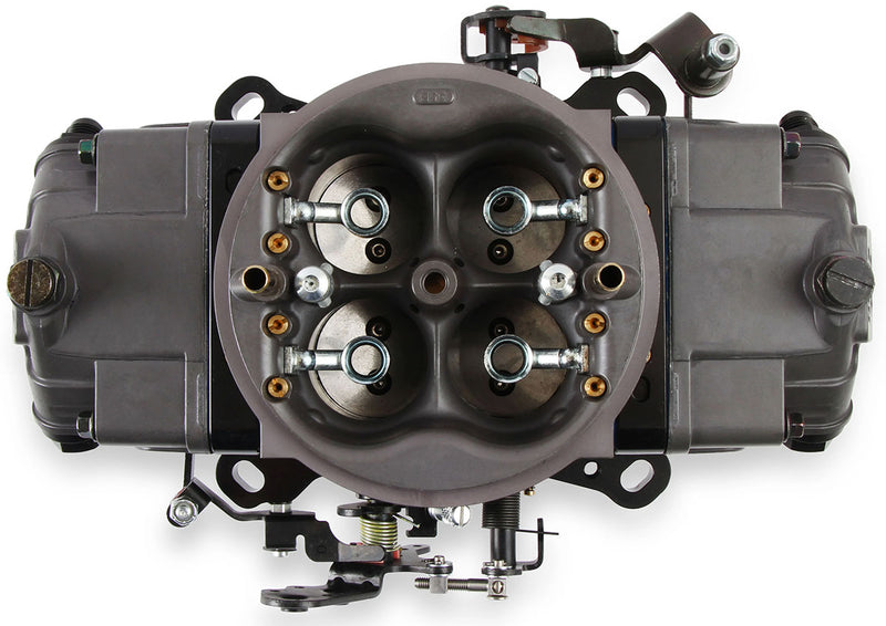 Holley 950cfm Ultra XP Aluminium Carburettor - Methanol Hardcore Grey with Black Billet Metering Blocks & Base Plates (HO0-80835HBX)
