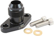 Aeroflow Mitsubishi 4G63 Oil Pan Turbo Oil Drain Adapter Suit Mitsubishi 4G63 engines in Evo 4-9 with factory OEM oil pan - AF463-28 AF463-28