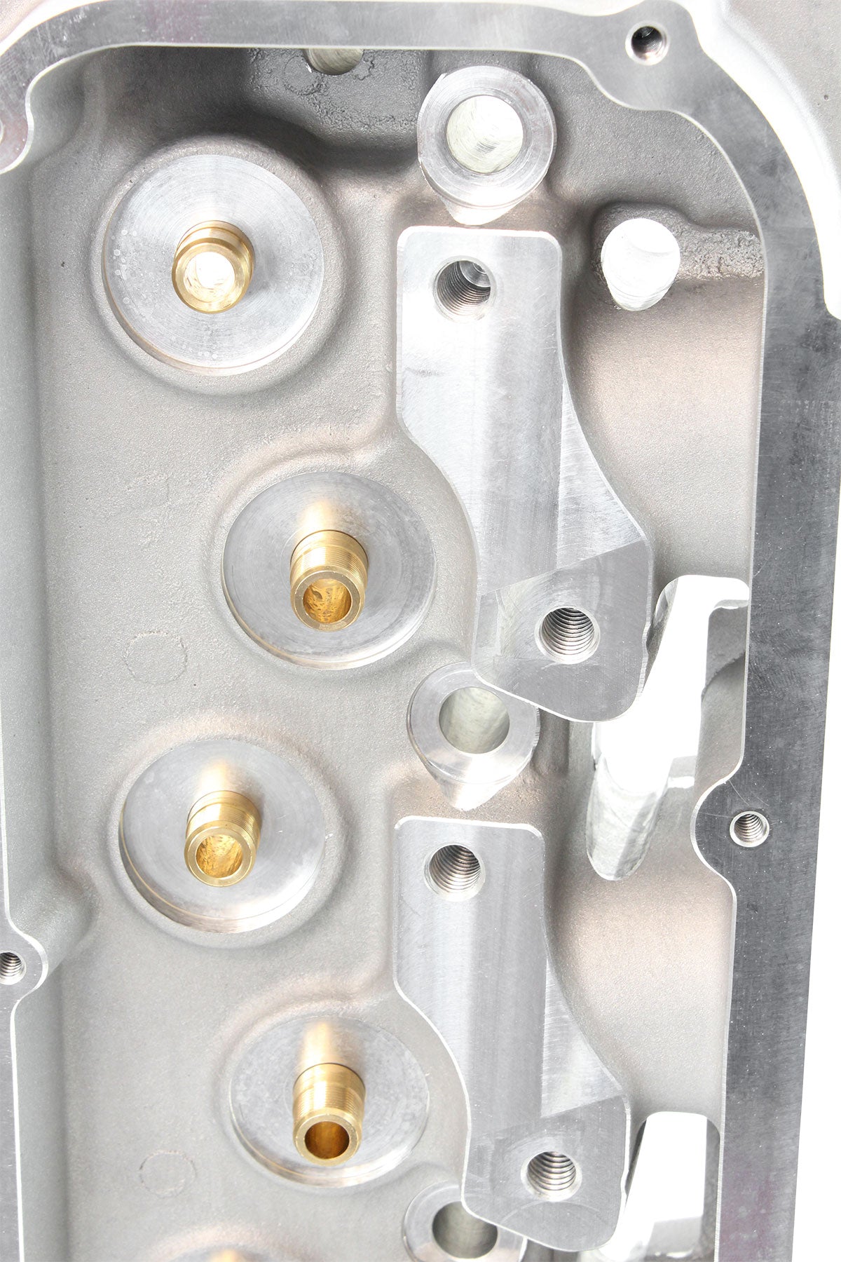 Aeroflow Bare 3V 235cc Aluminium Cylinder Heads with 64cc Chamber (Pair) Suit Ford 302-351 Cleveland (AF95-0393-64)