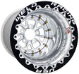 Weld V-Series 15 x 10" Wheel, Black Center, Double Beadlock for M/T - WE84B-510206MB WE84B-510206MB