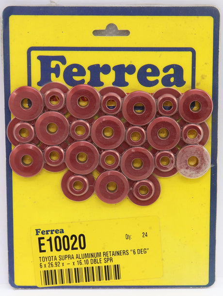 Ferrea Aluminium Magnesium Retainer Suit Toyota Supra 2JZGE - 2JZGTE 1994-98 (24pk) (FVE10020-24) FVE10020-24