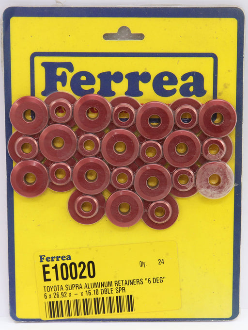 Ferrea Aluminium Magnesium Retainer Suit Toyota Supra 2JZGE - 2JZGTE 1994-98 (24pk) (FVE10020-24) FVE10020-24