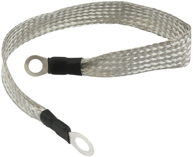 Aeroflow Ground/Earth Strap - 400mm Long 5/16" and 3/8"Eyelet (AF49-1094) AF49-1094
