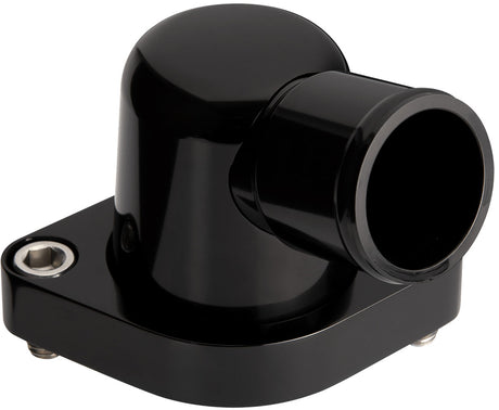 Billet Specialties Thermostat Housing, Black - BSBLK90220 BSBLK90220