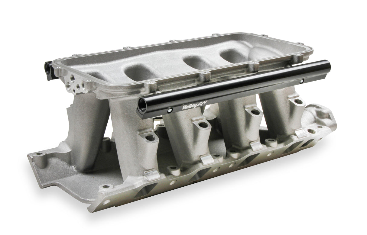 Holley 300-274BK 8.2" SBF Ford Hi-Ram EFI Manifold Base-Black