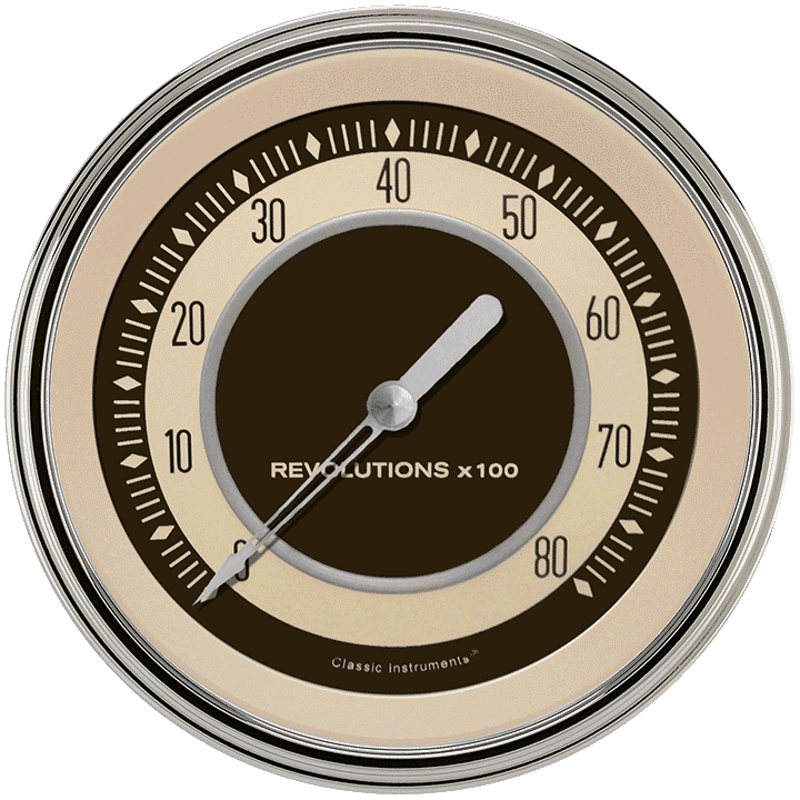 Classic Instruments NOSTALGIA VT 5IN TACH 8000 RPM - NT71SLF