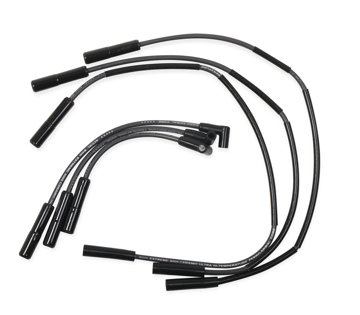ACCEL Spark Plug Wire Set – Extreme 9000 Ceramic Boot- 2007-2011 Jeep Wrangler JK - 9066CK