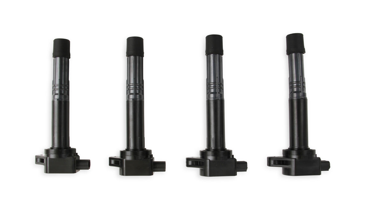 ACCEL Ignition Coil - 2008-2015 Honda and Acura 2.4L, 4-cylinder, Black, 4-Pack - 140082K-4