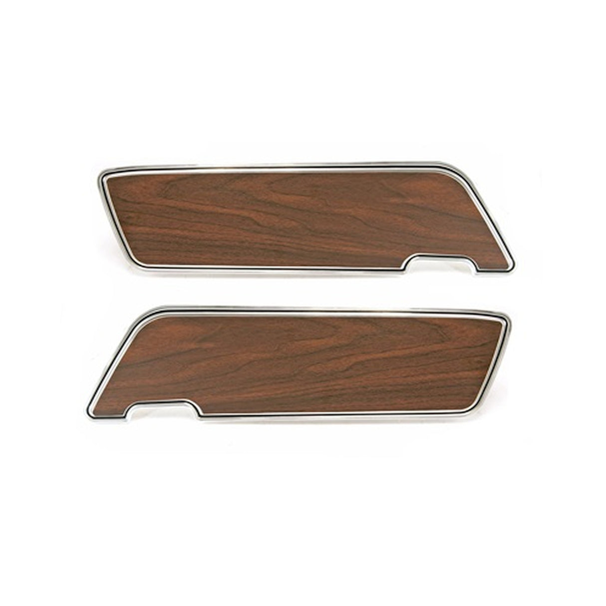 Scott Drake Deluxe Door Panel with Walnut Inserts - C9ZZ-6523942-3W