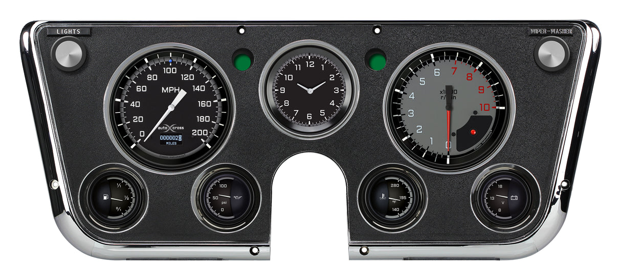 Classic Instruments AutoCross Gray 1967-72 Chevy Truck LS Sending Unit - CT67DAXG-LS