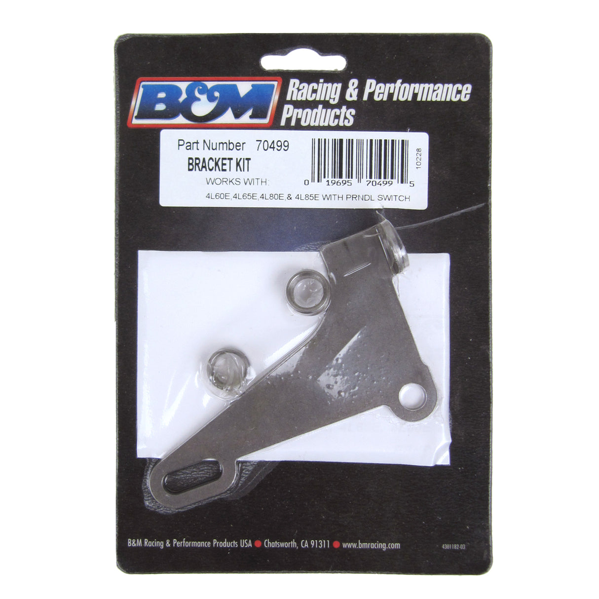 B&M Cable Bracket Kit - GM - 70499