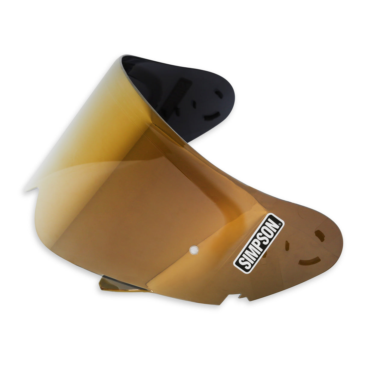 Simpson Motorcycle Ghost/Speed Bandit Helmet Optional Shield - Gold Mirror - GBGSE