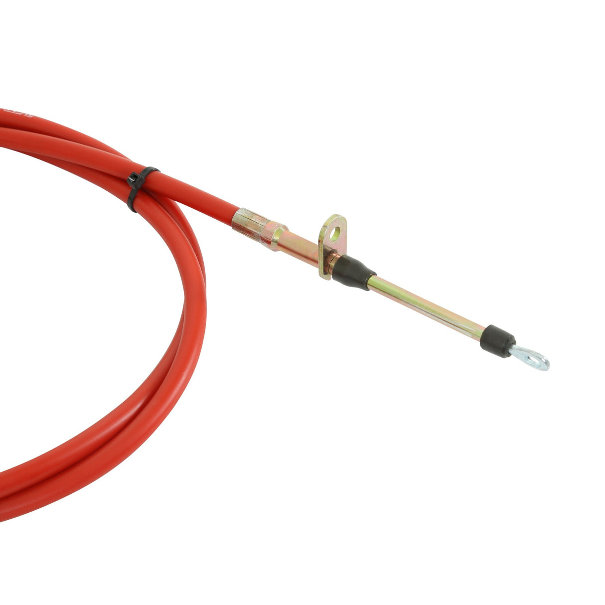 B&M Super Duty Race Shifter Cable - 8-Foot Length - Red - 80834