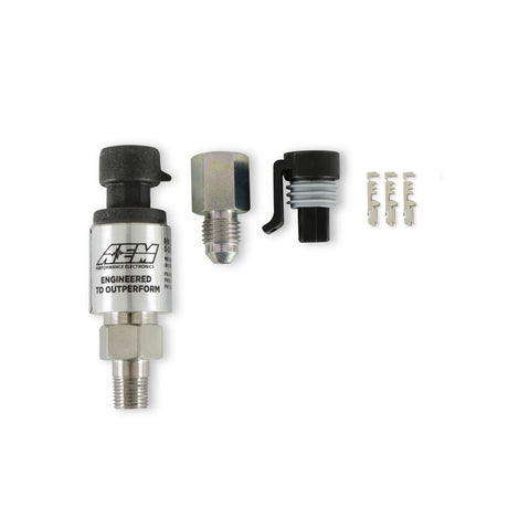 AEM 2000 PSIg Stainless Sensor Kit - 30-2130-2000