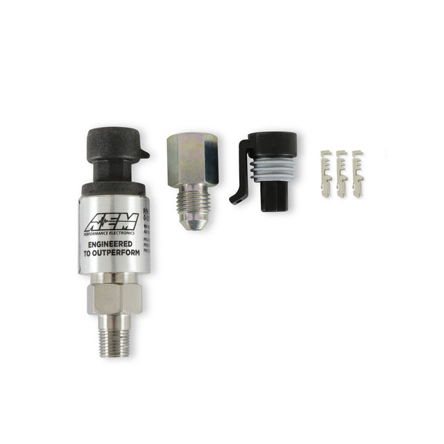 AEM 2000 PSIg Stainless Sensor Kit - 30-2130-2000