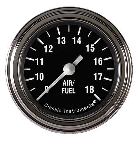 Classic Instruments Hot Rod 2 1/8" Air Fuel Ratio Gauge - HR194SLF