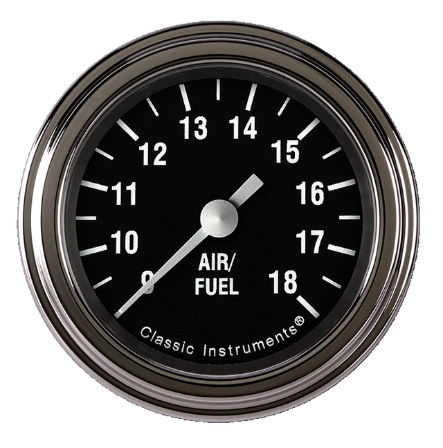 Classic Instruments Hot Rod 2 1/8" Air Fuel Ratio Gauge - HR194SLF